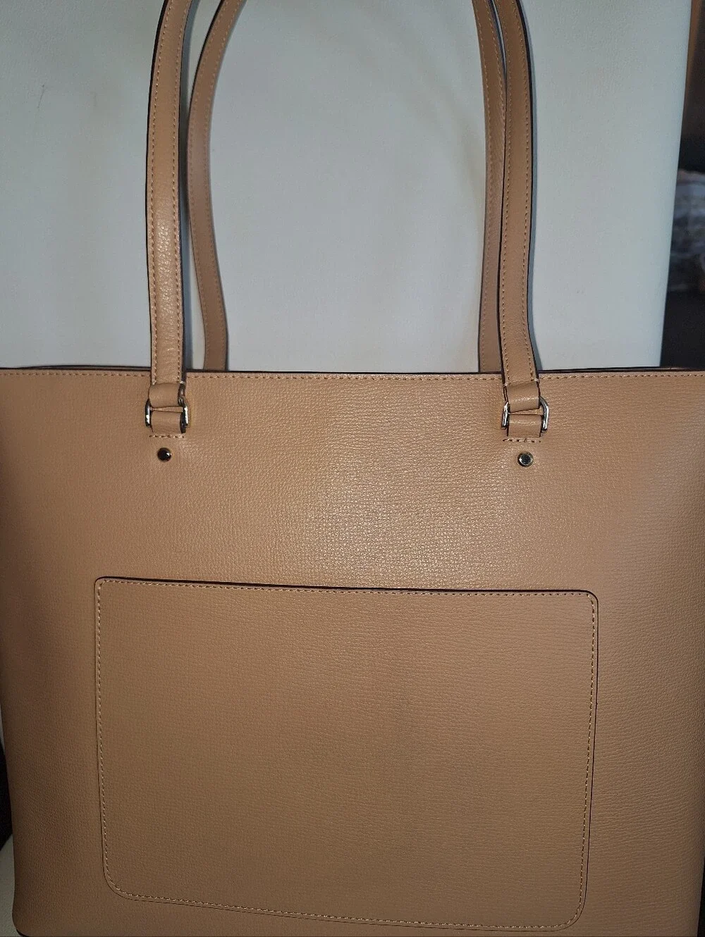 Kate Spade Tan Leather Large Tote EUC